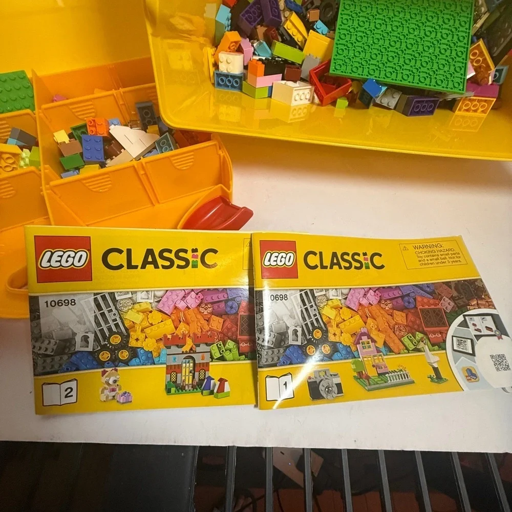 LEGO Brick Full  Case & More Building Legos one Complete Sets Extra Extra.